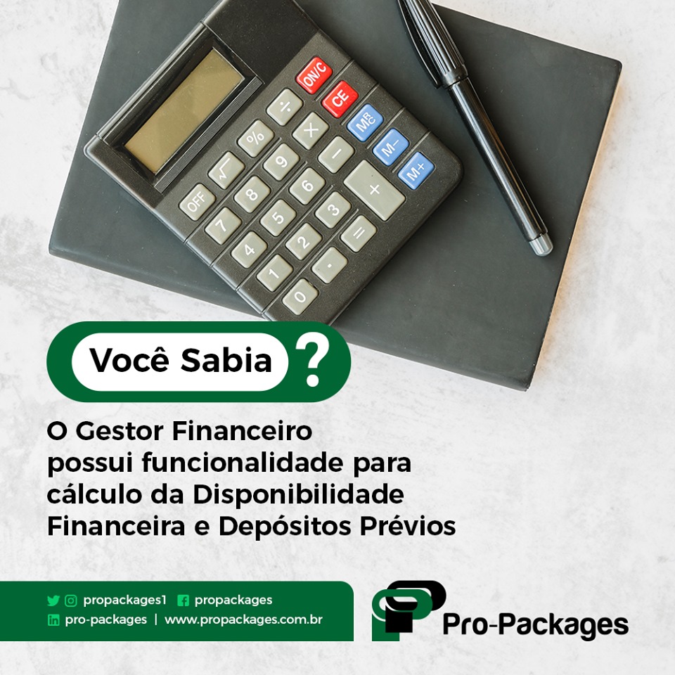 Gestor financeiro para cálculos